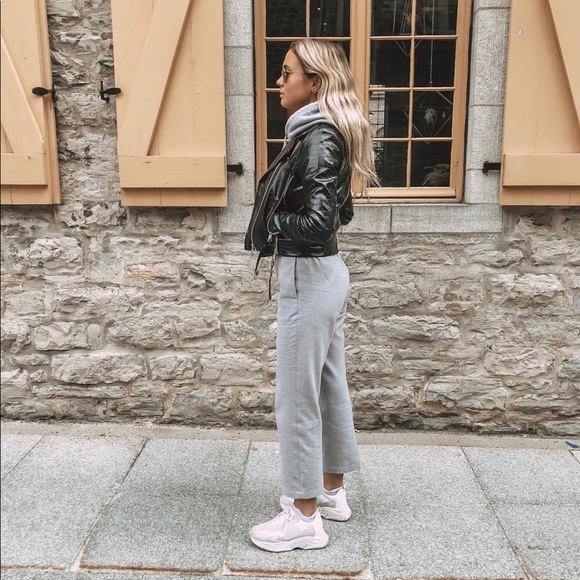 Croco faux leather jacket - Picture 4 of 4